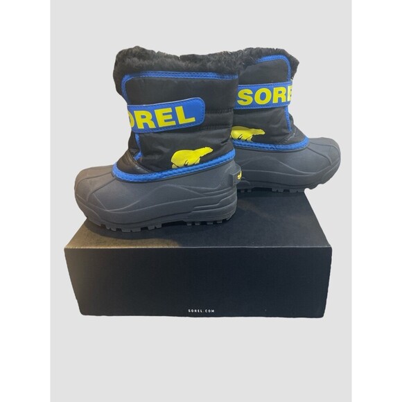 Sorel Kids Snow Commander Baby Toddler Insulated Winter Snow Boots Size 11 NIB - Picture 2 of 7